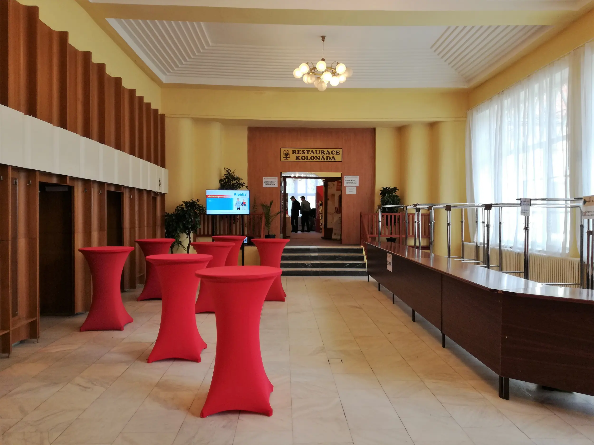 Foyer KC Lázeňská kolonáda